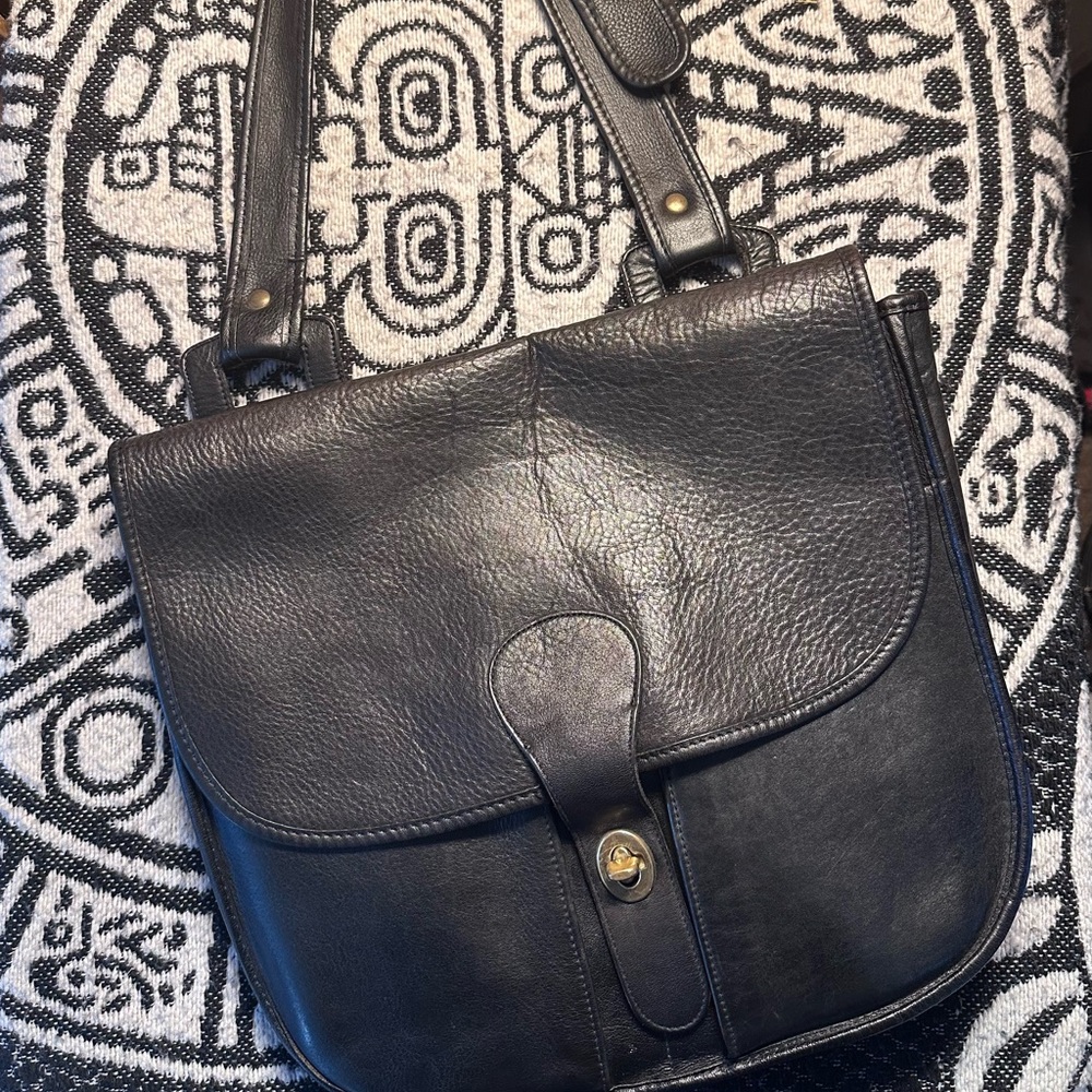 **UNICORN** Authentic Pre-Creed Coach Original Musette bag, metal tag.